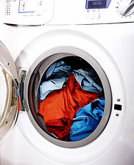 Image showing Clothes in laundry