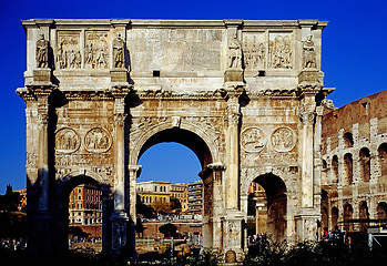 Image showing Arch of Constantin