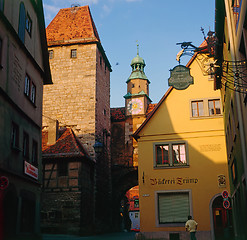 Image showing Markus Tower, Rothenburg