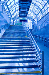 Image showing subway station interior