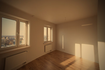 Image showing empty new room