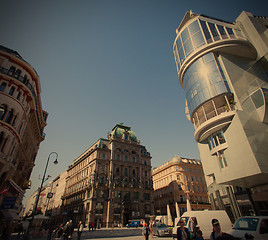 Image showing Austria, Vienna 12.06.2013, buildings on Stephansplatz