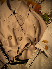 Image showing autumn clothes and shoes