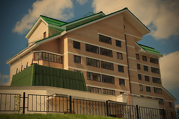 Image showing Modern High-rise House