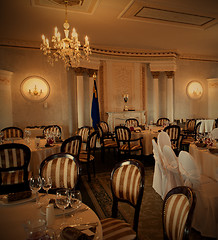 Image showing restaurant interior