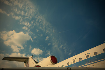 Image showing Vintage Elderly Plane