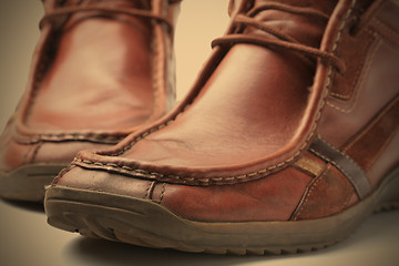 Image showing old stylish loafer