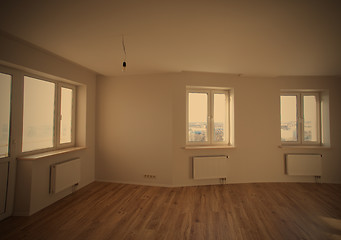 Image showing empty new room