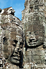 Image showing Angkor face