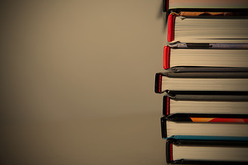 Image showing stack of books