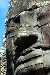 Image showing Angkor face
