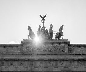 Image showing  Brandenburger Tor Berlin 