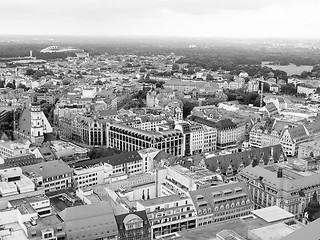 Image showing  Leipzig aerial view 