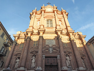 Image showing San Filippo Neri church in Chieri