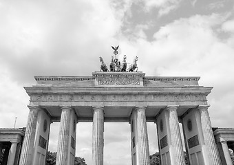 Image showing  Brandenburger Tor Berlin 