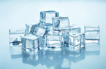 Image showing ice cubes