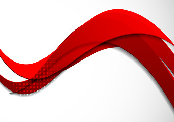 Image showing Abstract wavy