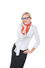 Image showing Smiling Business Woman