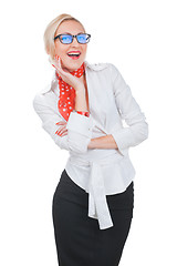 Image showing Smiling Business Woman