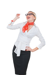 Image showing Happy Business Woman