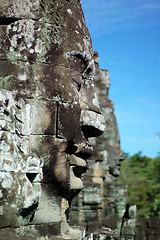 Image showing Angkor face