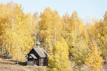 Image showing Chapel Eli Proroka in Nizhnyaya Sinyachikha.Russia