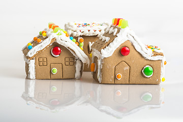 Image showing gingerbread houses