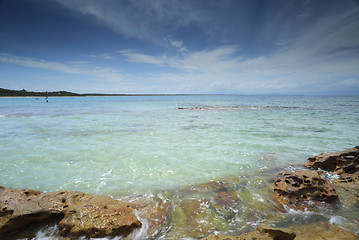 Image showing Currarong Beach Shoalhaven Australia