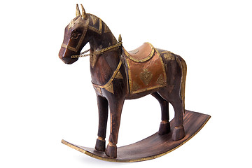 Image showing wooden horse