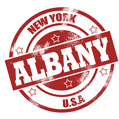 Image showing Albany stamp