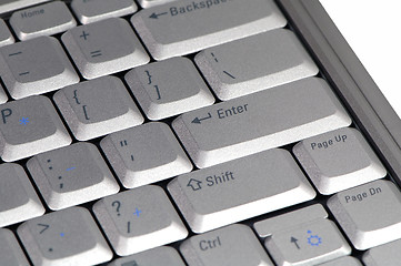 Image showing Close up keyboard