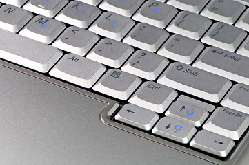 Image showing Close up keyboard