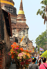 Image showing Buddhist temple in Thailand 