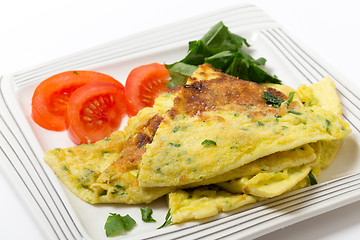 Image showing Potato frittata