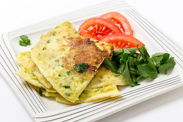 Image showing Potato frittata