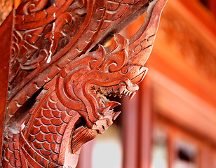 Image showing Red dragon 