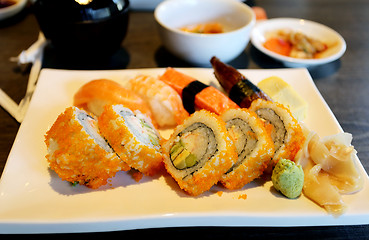 Image showing Japanese sushi 