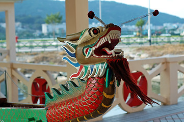 Image showing Head of dragonboat