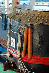 Image showing Drum of dragon boat