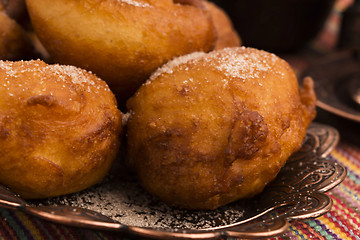 Image showing Racuchy - polish doughnut