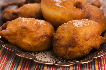 Image showing Racuchy - polish doughnut