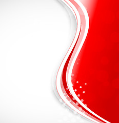 Image showing Abstract wavy background