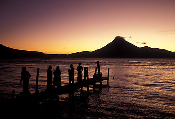 Image showing LATIN AMERICA GUATEMALA LAKE ATITLAN