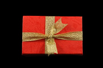 Image showing Red gift box