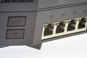 Image showing Internet gateway with ports