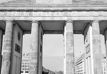 Image showing  Brandenburger Tor Berlin 