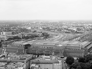 Image showing  Leipzig aerial view 