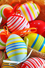 Image showing Easter eggs