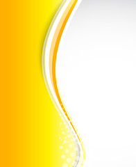 Image showing Abstract wavy background