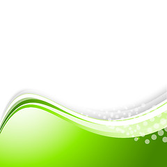 Image showing Abstract wavy background